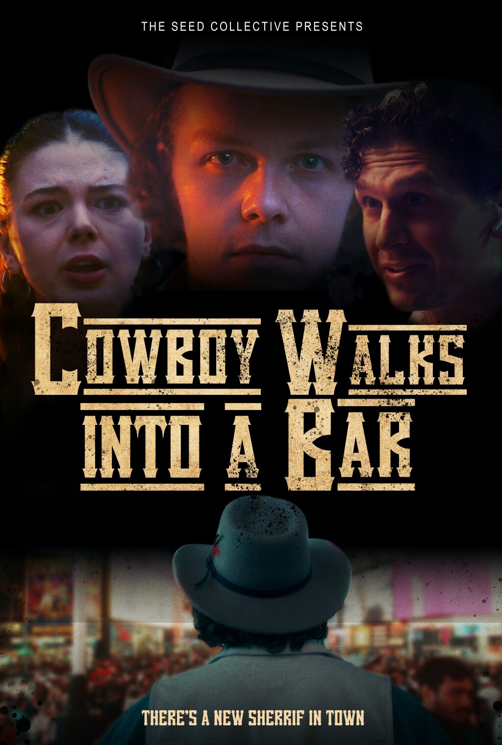 Filmposter for Cowboy Walks Into a Bar